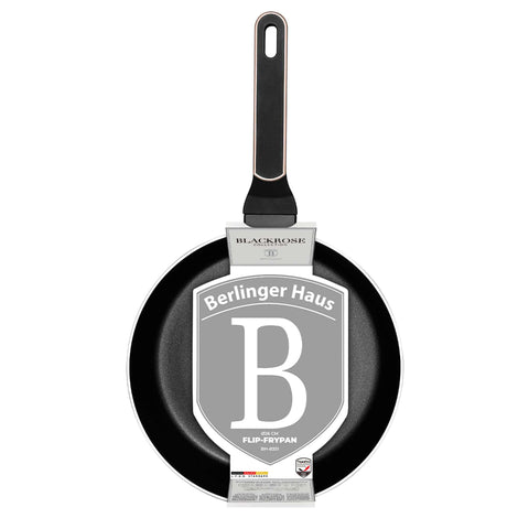  BH/8351, Sartén plegable de 26 cm, Negro mate, Oro rosa, Sartén plegable de 26 cm, Nuevo diseño de mango, Sartén, Sartén plegable, Sartén, Batería de cocina, Cocina, Sartenes, Sartén doble