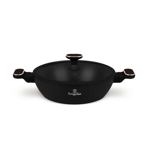 Olla Baja Con Tapa 28Cm