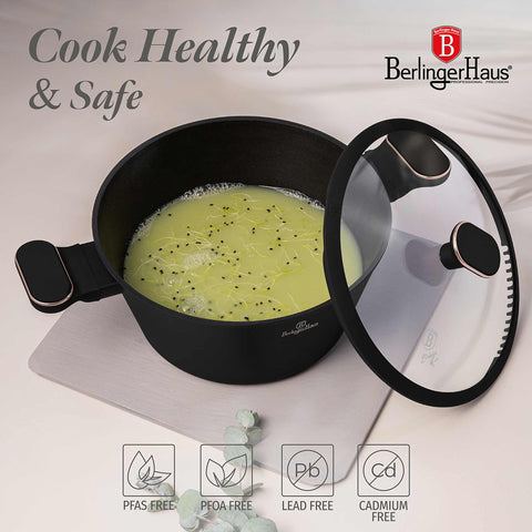  BH/8363, juego de utensilios de cocina de 15 piezas, negro mate, oro rosa, juego de utensilios de cocina de 15 piezas, nuevo diseño de mango, juego de utensilios de cocina, ollas, juego de ollas, ollas y sartenes, juego de ollas y sartenes, juego, herramientas de cocina, cocina, utensilios de cocina, ollas y cazuelas