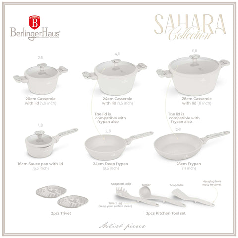  BH/8401, juego de utensilios de cocina de 15 piezas, crema mate, mármol, juego de utensilios de cocina de 15 piezas, nuevo diseño de mango, juego de utensilios de cocina, ollas, juego de ollas, ollas y sartenes, juego de ollas y sartenes, juego, herramientas de cocina, cocina, utensilios de cocina, ollas y cazuelas