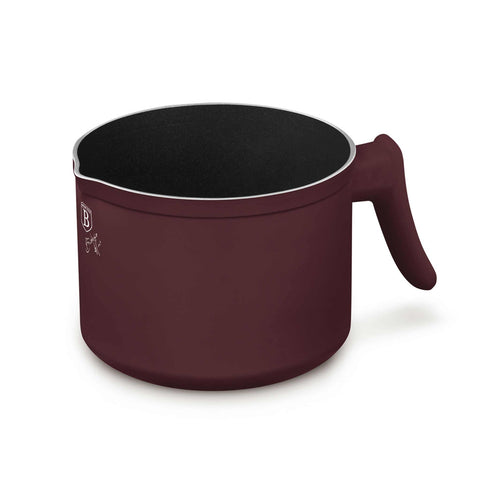 BH/8440, Lechera de 2 l apta para inducción, color burdeos mate, Lechera, Calientaleche