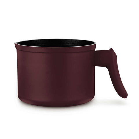 BH/8440, Lechera de 2 l apta para inducción, color burdeos mate, Lechera, Calientaleche