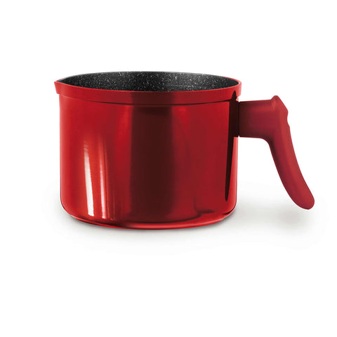  BH/8446, Lechera de 2 l apta para inducción, color burdeos, roja, para calentar leche