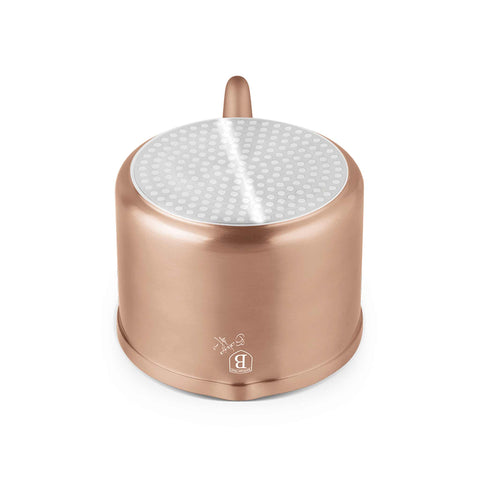  BH/8447, Lechera de 2 l apta para inducción, oro rosa, Lechera, Calientaleche