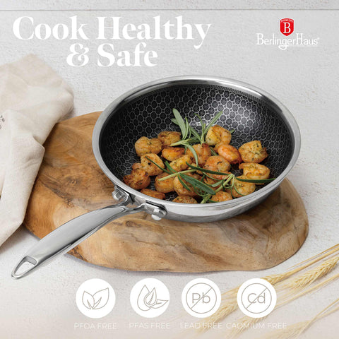  BH/8503N,BH/8503-4,BH/7431,BH/8503, Sartén de 20 cm, Acero inoxidable, Sartén de 20 cm, Sartén, Utensilios de cocina, Cocina, Sartenes