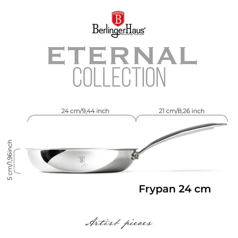  BH/8504N,BH/7432,BH/8504,Sartén 24cm,Acero Inoxidable,Sartén 24 cm,Sartén,Sartén,Utensilios de cocina,Cocinar,Sartenes