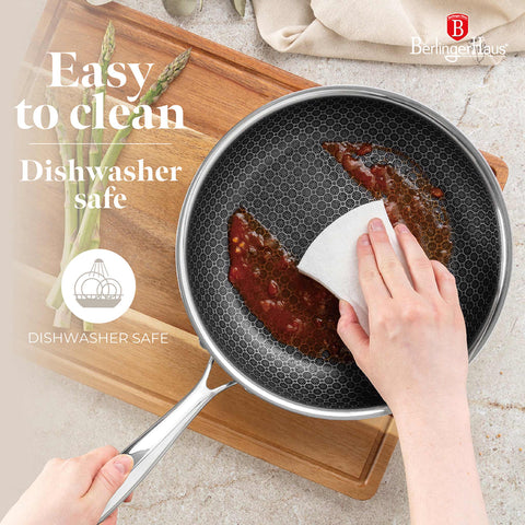  BH/8504N,BH/7432,BH/8504,Sartén 24cm,Acero Inoxidable,Sartén 24 cm,Sartén,Sartén,Utensilios de cocina,Cocinar,Sartenes