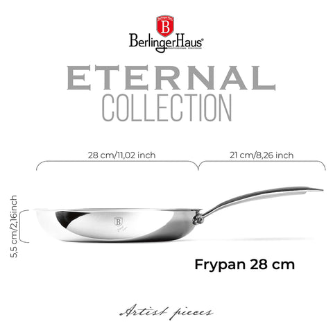  BH/8505N,BH/7433,BH/8505,Sartén de 28 cm,Acero inoxidable,Sartén de 28 cm,Sartén,Sartén,Utensilios de cocina,Cocinar,Sartenes