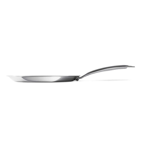Product image of Pancake pan 26cm. Part of the Eternal Collection . Features: • Material: stainless steel with laser-cut surface • Size: 26*2 cm REGISTERED DESIGN BY BERLINGER HAUS!. (Studio view). Official Berlinger Haus product, boosted by Promintra sl.