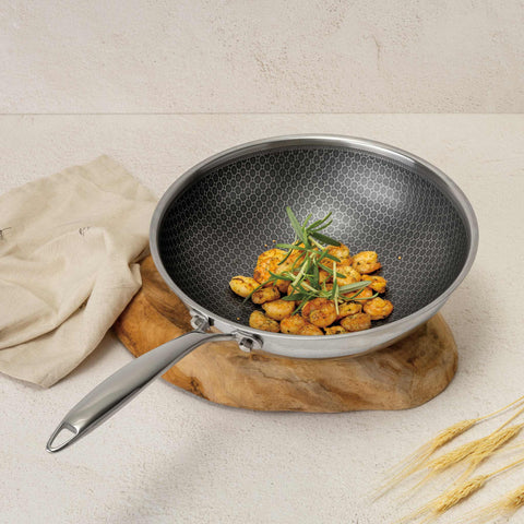 BH/8507,BH/7434,BH/8507N,Wok 28cm,Acero inoxidable,Wok 28 cm,wok,utensilios de cocina,cocinar,Sartenes