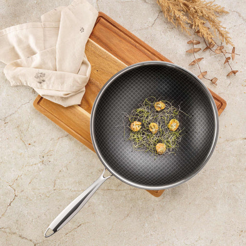  BH/8507,BH/7434,BH/8507N,Wok 28cm,Acero inoxidable,Wok 28 cm,wok,utensilios de cocina,cocinar,Sartenes