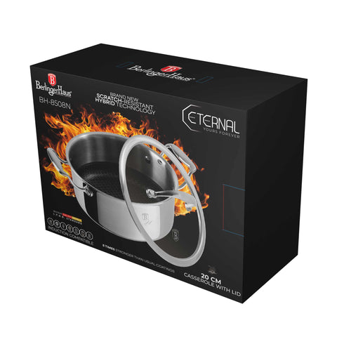  BH/8508N,BH/6560,BH/7444,BH/8508,Cacerola con tapa 20cm,Acero inoxidable,Cacerola 20 cm,Cacerola,Olla,Cacerola con tapa,Utensilios de cocina,Cocina,Ollas y cazuelas