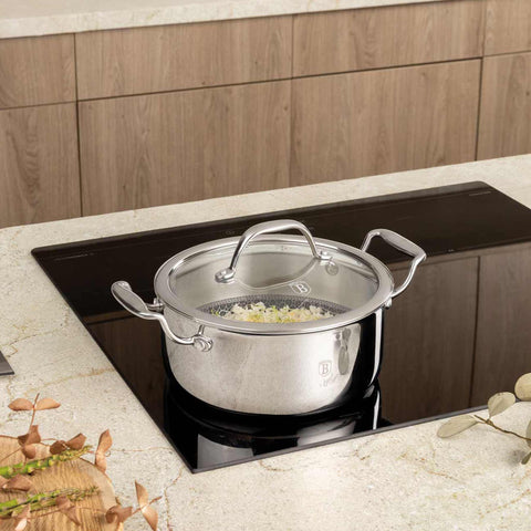  BH/8508N,BH/6560,BH/7444,BH/8508,Cacerola con tapa 20cm,Acero inoxidable,Cacerola 20 cm,Cacerola,Olla,Cacerola con tapa,Utensilios de cocina,Cocina,Ollas y cazuelas