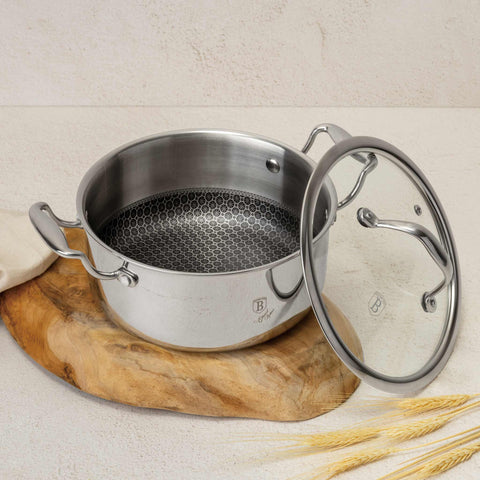  BH/8508N,BH/6560,BH/7444,BH/8508,Cacerola con tapa 20cm,Acero inoxidable,Cacerola 20 cm,Cacerola,Olla,Cacerola con tapa,Utensilios de cocina,Cocina,Ollas y cazuelas