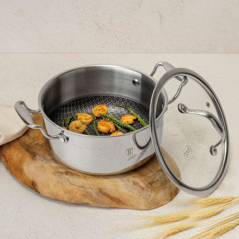  BH/8508N,BH/6560,BH/7444,BH/8508,Cacerola con tapa 20cm,Acero inoxidable,Cacerola 20 cm,Cacerola,Olla,Cacerola con tapa,Utensilios de cocina,Cocina,Ollas y cazuelas