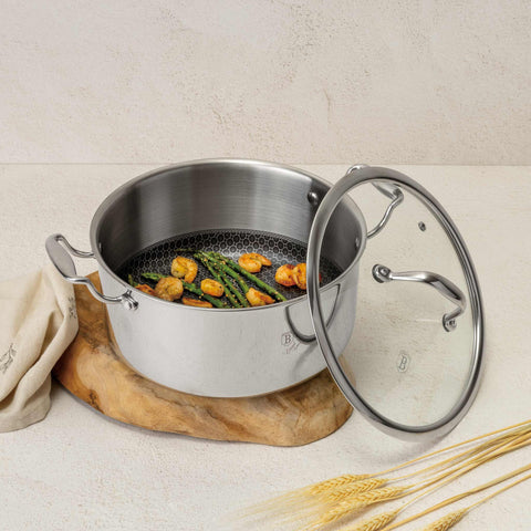  BH/8509N,BH/6561,BH/7445,BH/8509,Cacerola con tapa 24cm,Acero inoxidable,Cacerola 24 cm,Cacerola,Olla,Cacerola con tapa,Utensilios de cocina,Cocina,Ollas y cazuelas