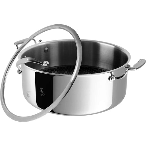 cacerola, olla, cacerola con tapa, batería de cocina, cocinar,cacerola de 28 cm,acero inoxidable,RENEW,BH/7446,BH/8510