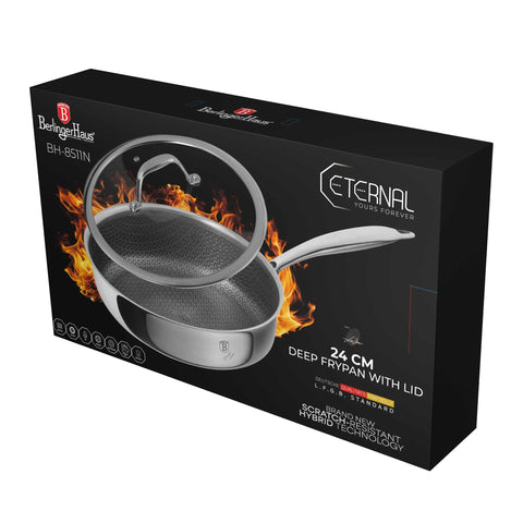 Sartén Honda Con Tapa 24Cm, Embalaje del producto