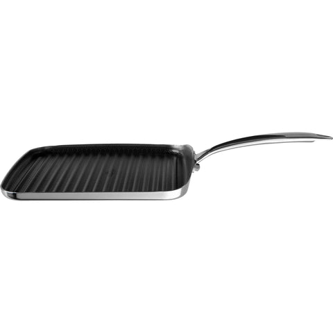 sartén, sartén para freír, sartén para parrilla, utensilios de cocina, cocinar, sartén para parrilla de 28 cm, acero inoxidable, RENEW, BH/7430, BH/8513