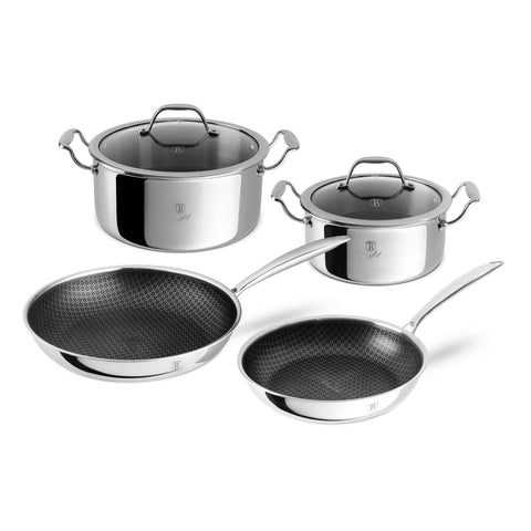  BH/8517N, BH/8517, juego de utensilios de cocina de 6 piezas, acero inoxidable, juego de utensilios de cocina de 6 piezas, juego de utensilios de cocina, ollas y sartenes, juego de ollas y sartenes, juego, cocina, utensilios de cocina, ollas y cazuelas
