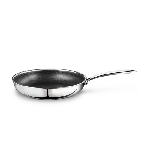 Product image of 2pcs frypan set. Part of the Eternal Collection . Features: • Material: stainless steel with laser-cut surface • Include: • Frypan Ø24*5 cm 1,7L • Frypan Ø28*5,5 cm 2,4L REGISTERED DESIGN BY BERLINGER HAUS!. (Studio view). Official Berlinger Haus product, boosted by Promintra sl.