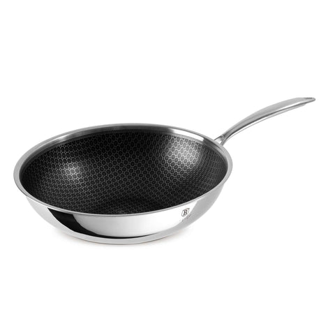  BH/8521, Wok 30cm, Acero inoxidable, Wok 30 cm, Wok, Batería de cocina, Cocina, Sartenes