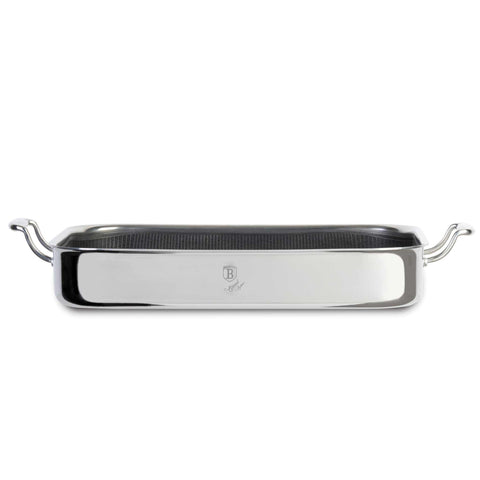  BH/8522, Asador rectangular 35x26cm, Acero inoxidable, Utensilios para hornear, Asador rectangular a., Asador rectangular, Asador, Horneado, Bandeja para asar