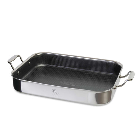  BH/8522, Asador rectangular 35x26cm, Acero inoxidable, Utensilios para hornear, Asador rectangular a., Asador rectangular, Asador, Horneado, Bandeja para asar