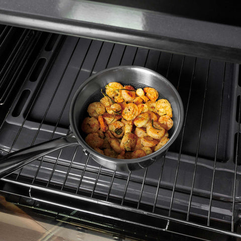 Product image of Sauce pan 16cm. Part of the Eternal Collection . Features: • Material: stainless steel with laser-cut surface • Size: 16*7 cm 1,1L REGISTERED DESIGN BY BERLINGER HAUS!. (Studio view). Official Berlinger Haus product, boosted by Promintra sl.
