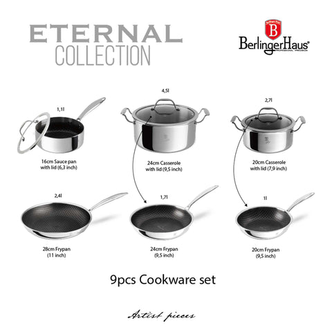 Juego De Utensilios De Cocina De 9 Piezas, Imagen conceptual