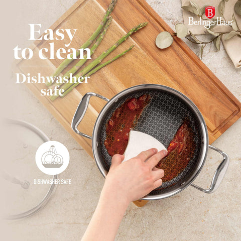 BH/8524, juego de utensilios de cocina de 9 piezas, acero inoxidable, juego de utensilios de cocina de 9 piezas, juego de utensilios de cocina, ollas y sartenes, juego de ollas y sartenes, juego, cocina, utensilios de cocina, ollas y cazuelas