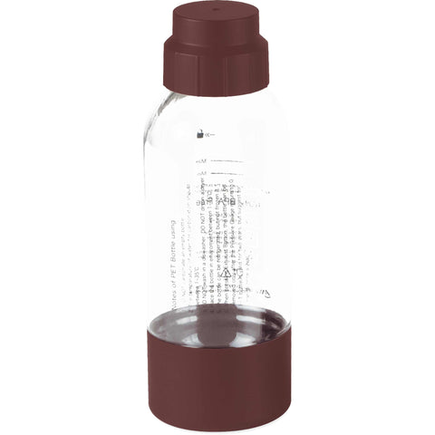  BH/8555, Máquina de refrescos con 2 botellas y barómetro, Burdeos mate, máquina de refrescos, barra de refrescos, agua con gas, agua con gas