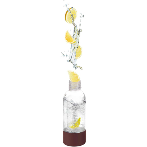 Product image of Soda maker with 2bottles and barometer universal CO2cylinders size. Part of the Leonardo Collection . Features: • Material: stainless steel, pp • Size: 43,5*22*12 cm • 2 pcs pp bottle with cup: 1,0L and 0,5L • Universal, standard CO2 cylinders size (not inclu.... (Studio view). Official Berlinger Haus product, boosted by Promintra sl.