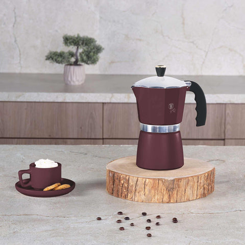  BH/8567, BH/8567N, Cafetera de 9 tazas, Burdeos mate, Cafetera italiana, Cafetera italiana, Cafetera italiana express, Electrodomésticos de cocina