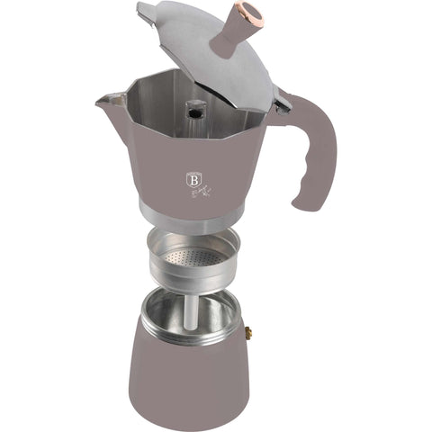 Cafetera, cafetera moka, moka express, cafetera, gris topo mate, NUEVA, BH/8568N, BH/8568