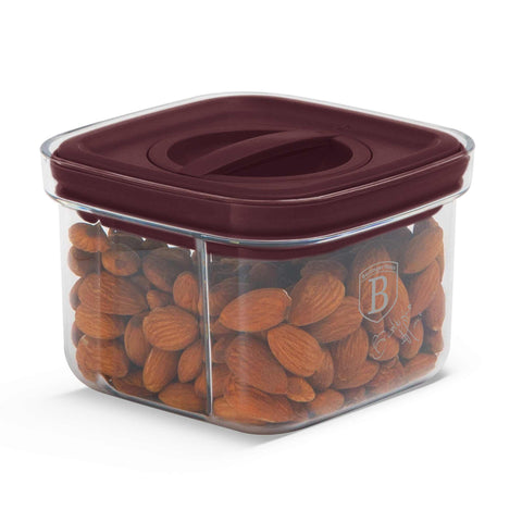  BH/8574, juego de 5 botes, Burdeos, juego de botes b., juego de botes, botes de cocina, contenedores de almacenamiento, almacenamiento de alimentos, bote