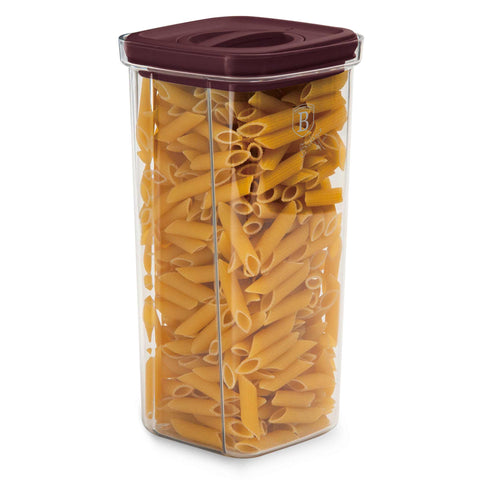  BH/8574, juego de 5 botes, Burdeos, juego de botes b., juego de botes, botes de cocina, contenedores de almacenamiento, almacenamiento de alimentos, bote