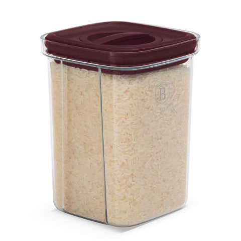  BH/8574, juego de 5 botes, Burdeos, juego de botes b., juego de botes, botes de cocina, contenedores de almacenamiento, almacenamiento de alimentos, bote