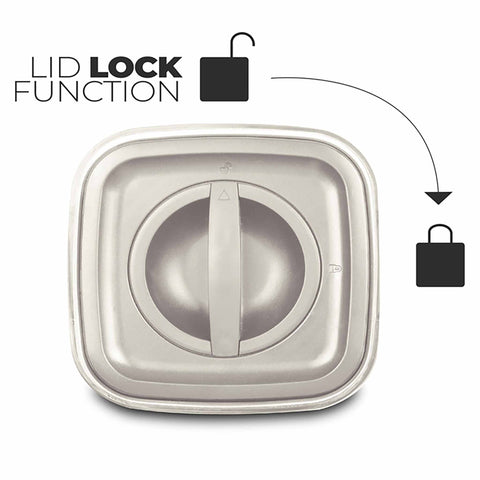  BH/8575, juego de 5 botes de 5 piezas, crema, juego de botes b., juego de botes, botes de cocina, contenedores de almacenamiento, almacenamiento de alimentos, bote