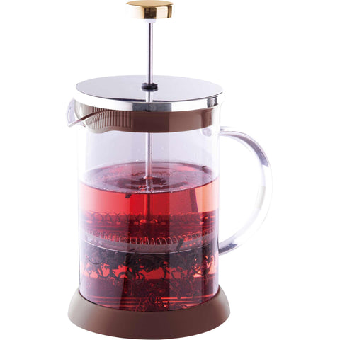 Cafetera de émbolo para café y té, prensa francesa, cafetera de émbolo para café y té, burdeos mate, NUEVA, BH/8584