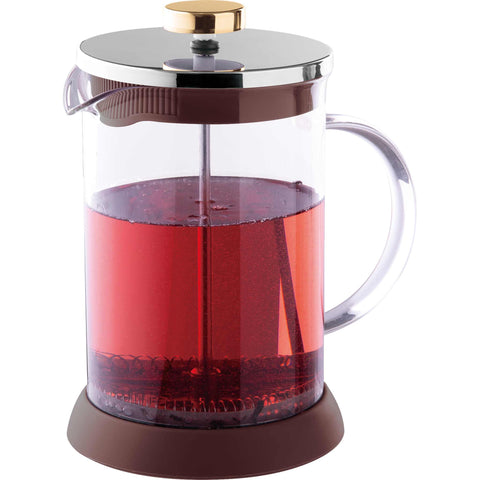 Cafetera de émbolo para café y té, prensa francesa, cafetera de émbolo para café y té, burdeos mate, NUEVA, BH/8584