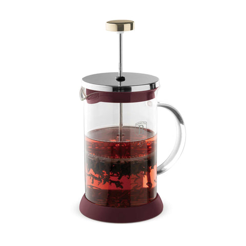  BH/8585, Cafetera de émbolo para café y té de 800 ml, Burdeos mate, cafetera de émbolo para café y té, cafetera de émbolo para café y té, prensa francesa, electrodomésticos de cocina, cafetera