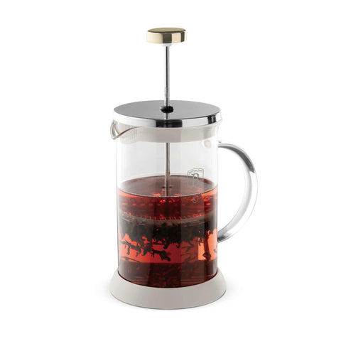 BH/8587, Cafetera de émbolo para café y té de 800 ml, Crema mate, Cafetera de émbolo para café y té, Cafetera de émbolo para café y té, Prensa francesa, Electrodomésticos de cocina, Cafetera