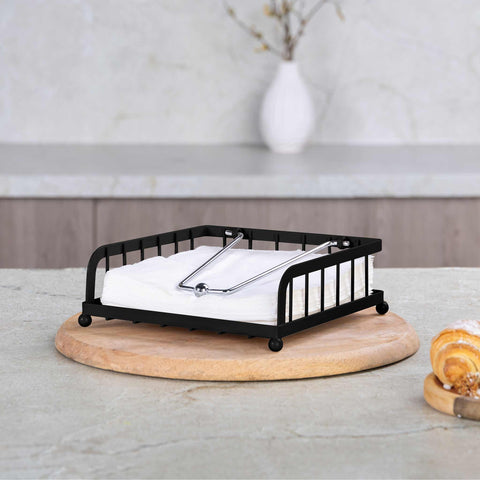  BH/8593, Servilletero, Negro Mate