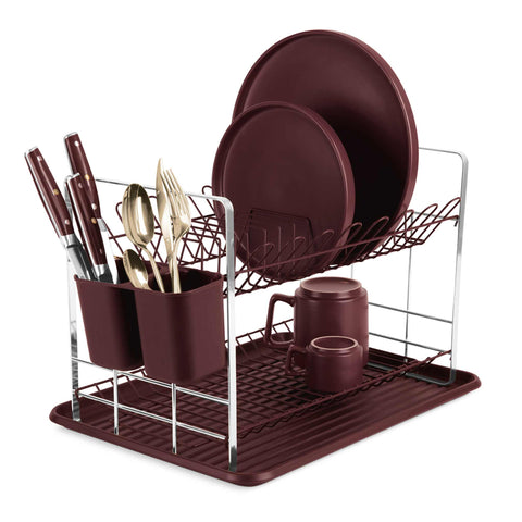  BH/8594N, Escurreplatos, Burdeos mate, Utensilios de cocina