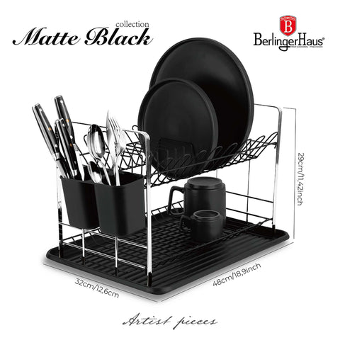  BH/8597N,BH/8597,Escurreplatos,Negro mate,Utensilios de cocina