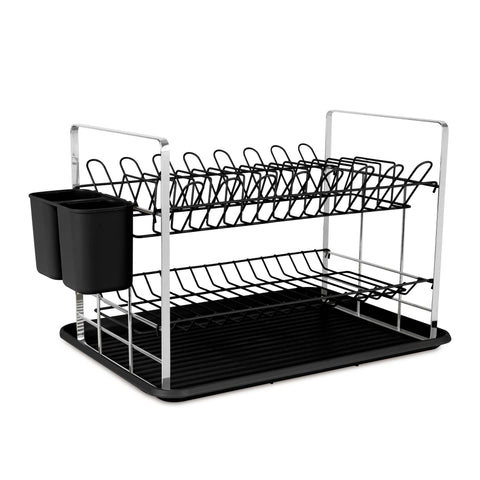 BH/8597, Escurreplatos, negro mate, escurreplatos, escurreplatos, Berlinger Haus, Promintra