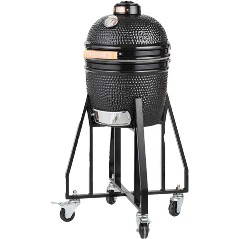 parrilla kamado, parrilla para exteriores, parrilla kamado para exteriores, negra, NUEVA, BH/8599