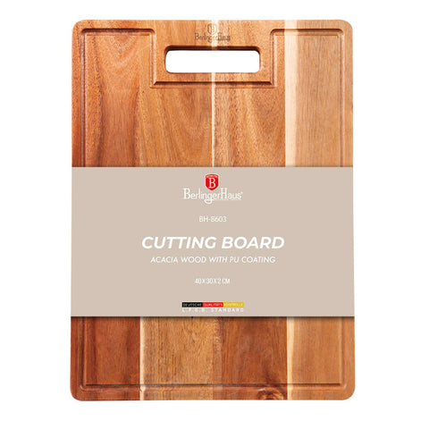  BH/8603, Tabla de cortar de madera de acacia, Madera, Tabla de cortar, Cuchillos y herramientas de corte