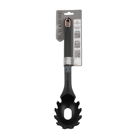  BH/8613, Cuchara para espaguetis, Negra, Plateada, Herramientas de cocina, Utensilio de cocina, Utensilio de cocina, Utensilio de cocina, Aparato de cocina